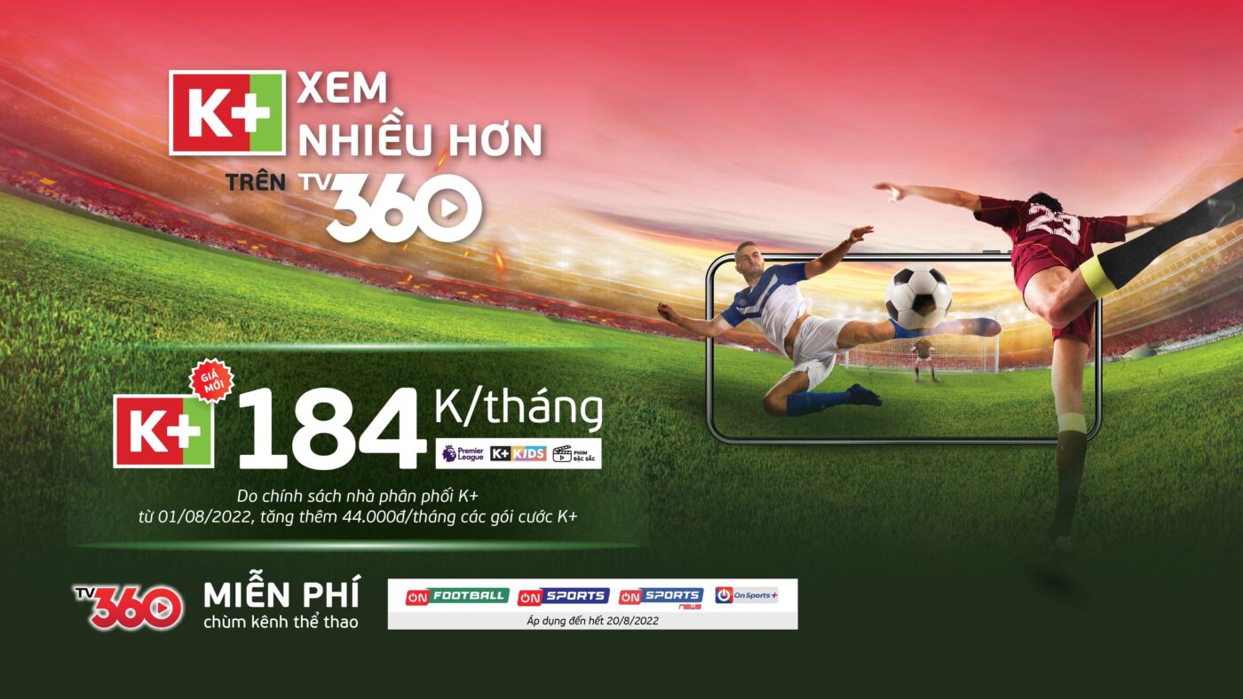 Gói truyền hình K+ Viettel