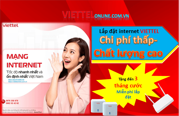 Tổng Chi Phí Lắp đặt Wifi Viettel 2023