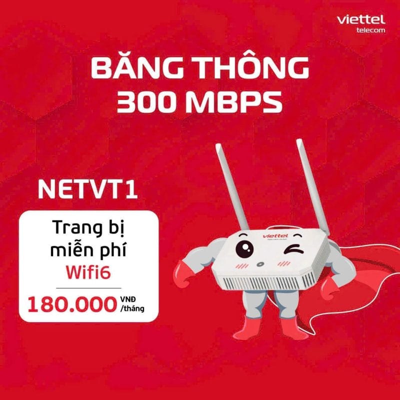 Gói Netvt1 Gói Wifi Viettel Giá Rẻ Cho Nhà Cấp 4