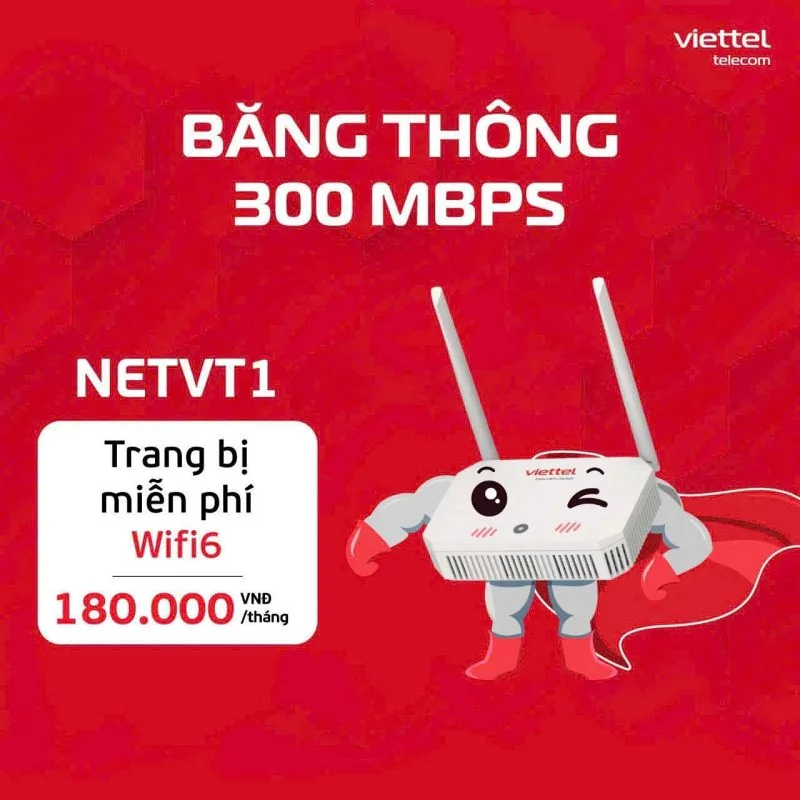Gói Netvt1 Gói Wifi Viettel Giá Rẻ Cho Nhà Cấp 4